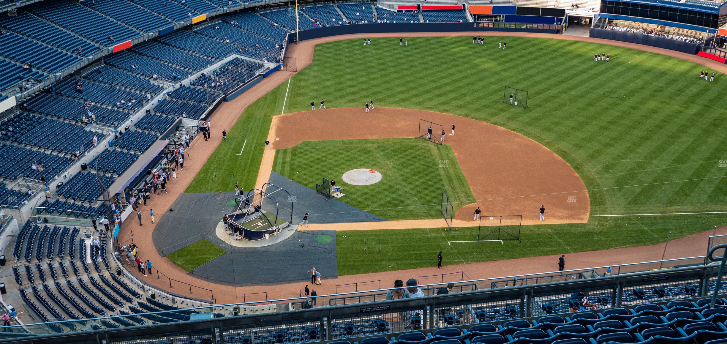 Seating view for Yankee Stadium Section Grandstand Level 417