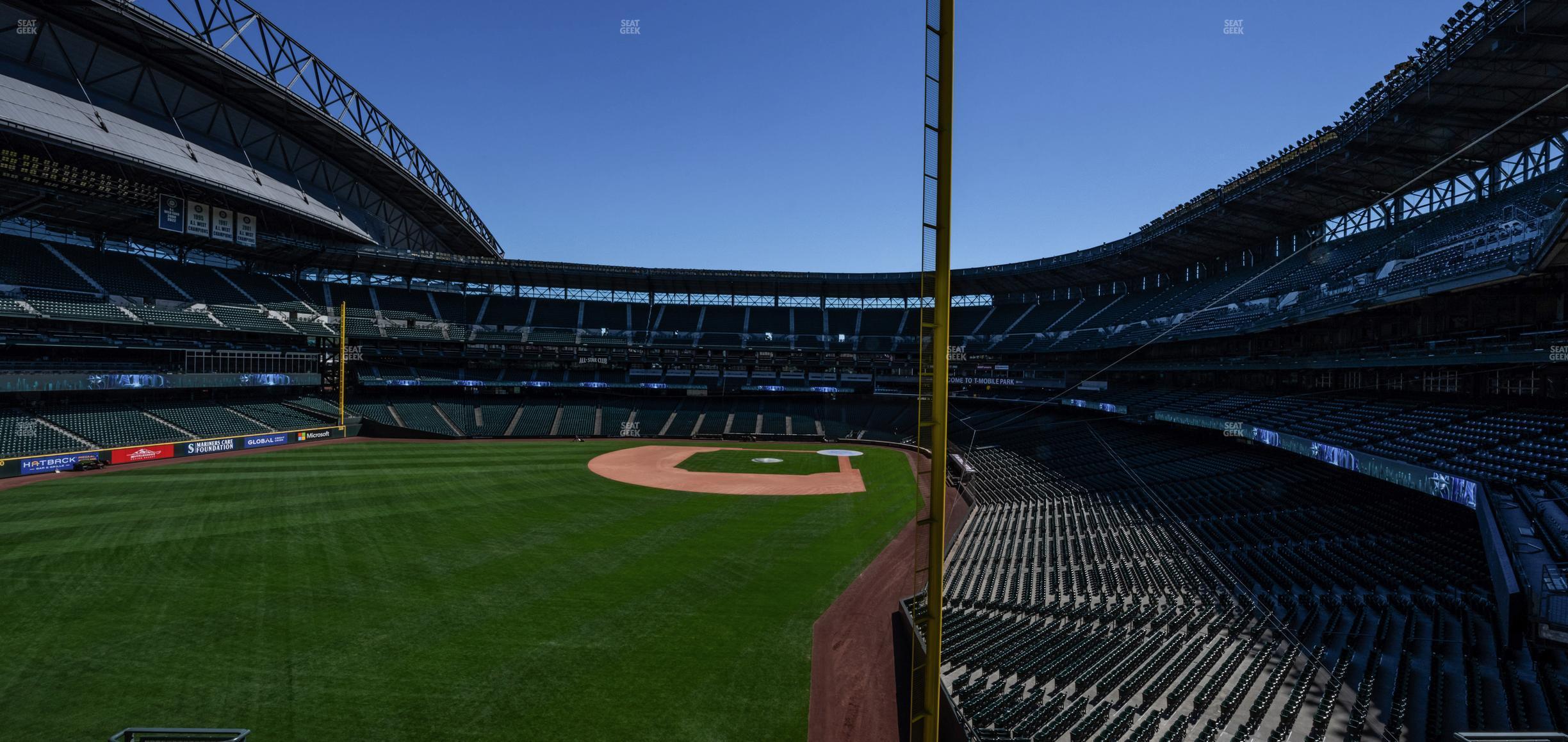 Seating view for T-Mobile Park Section 181