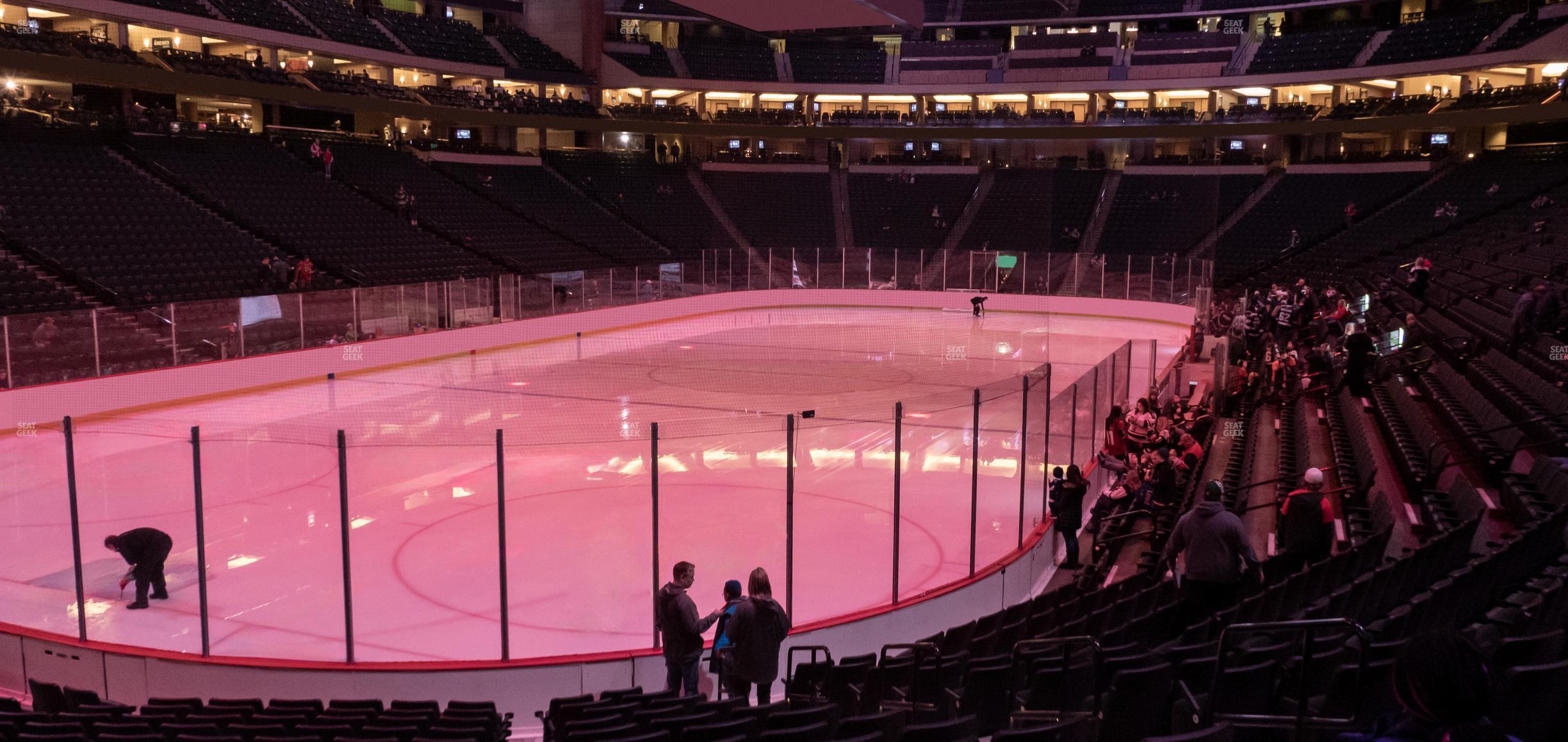 Seating view for Xcel Energy Center Section 121