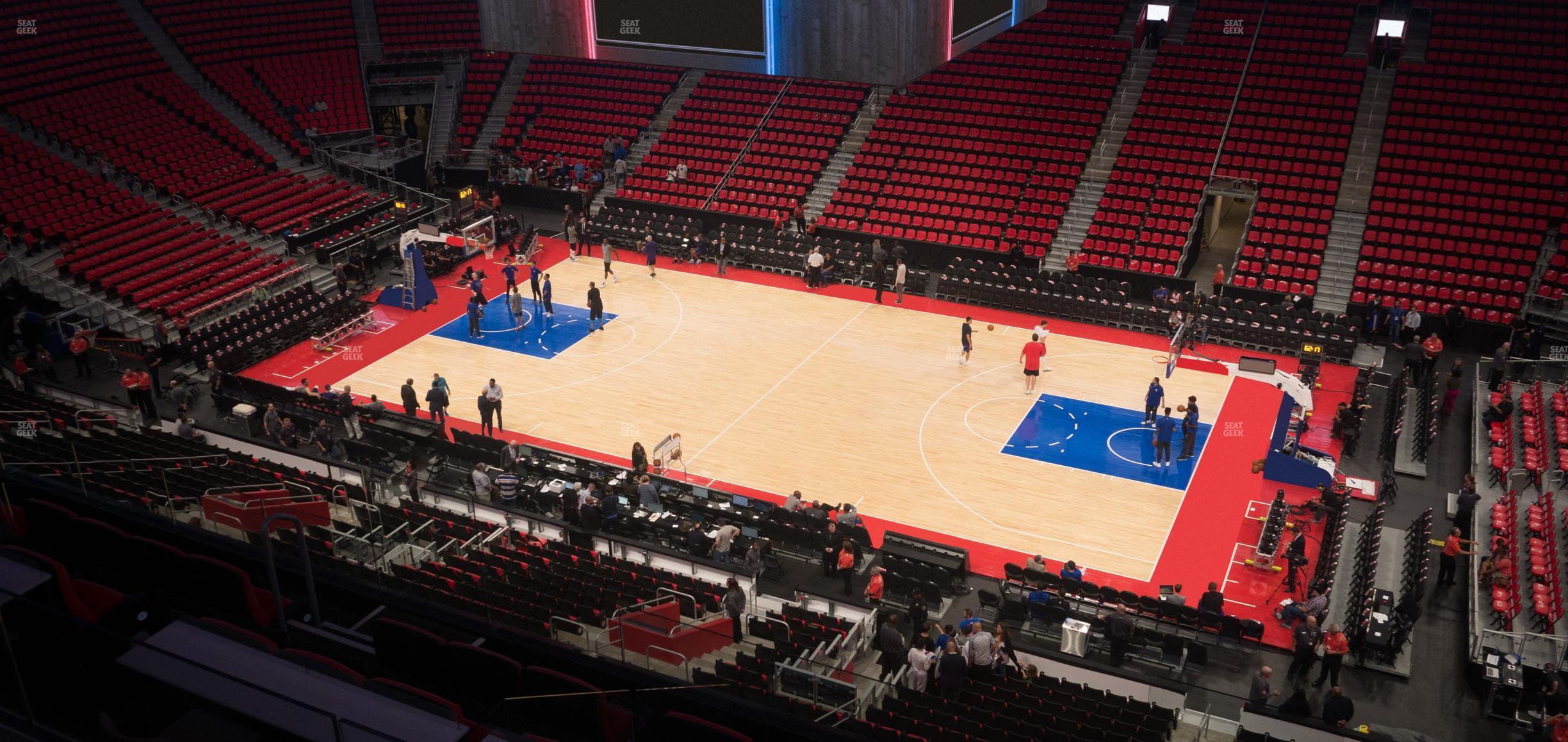 Seating view for Little Caesars Arena Section Mezzanine 25