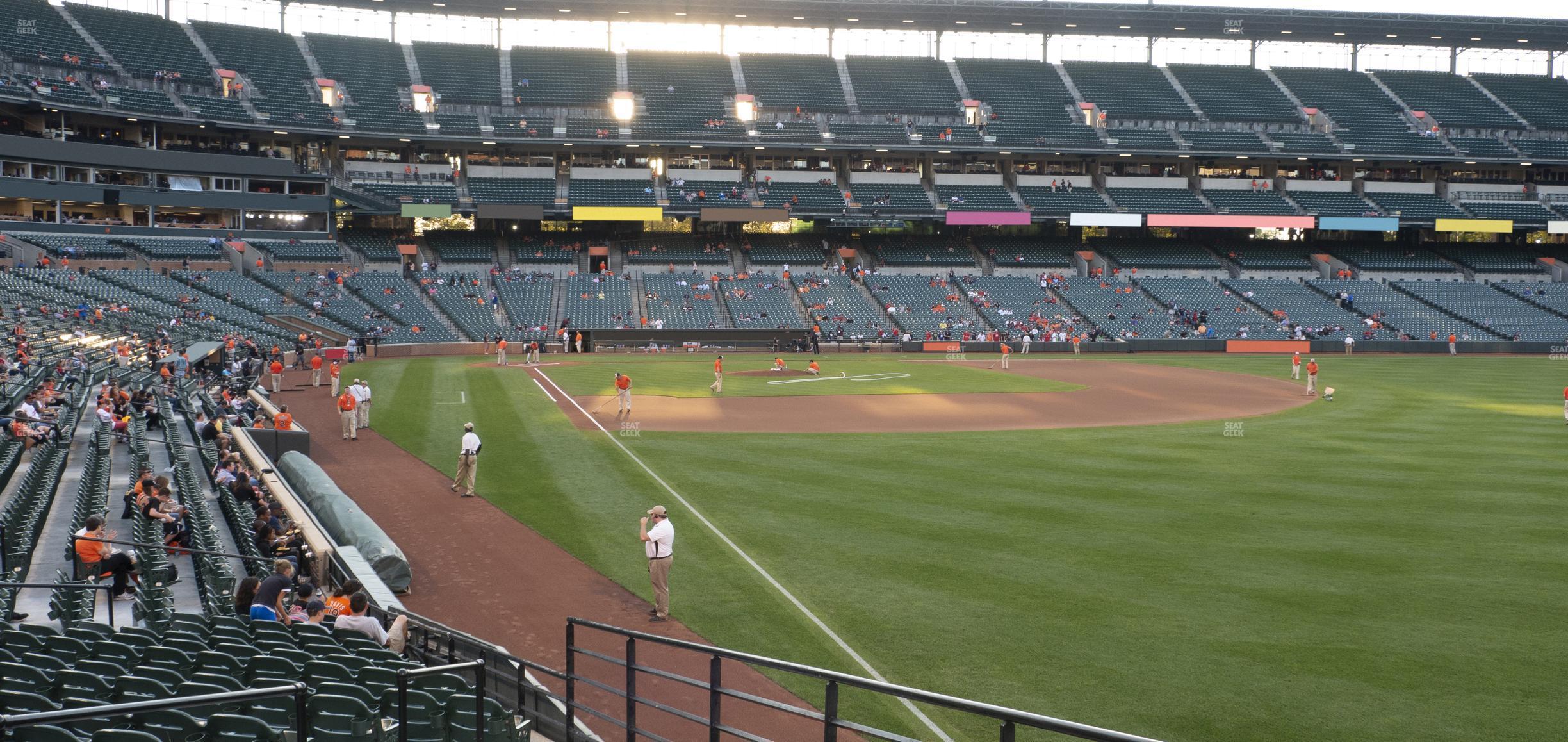 Seating view for Oriole Park at Camden Yards Section 4