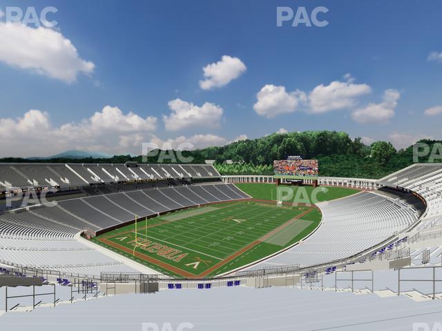 Seating view for Scott Stadium Section 515