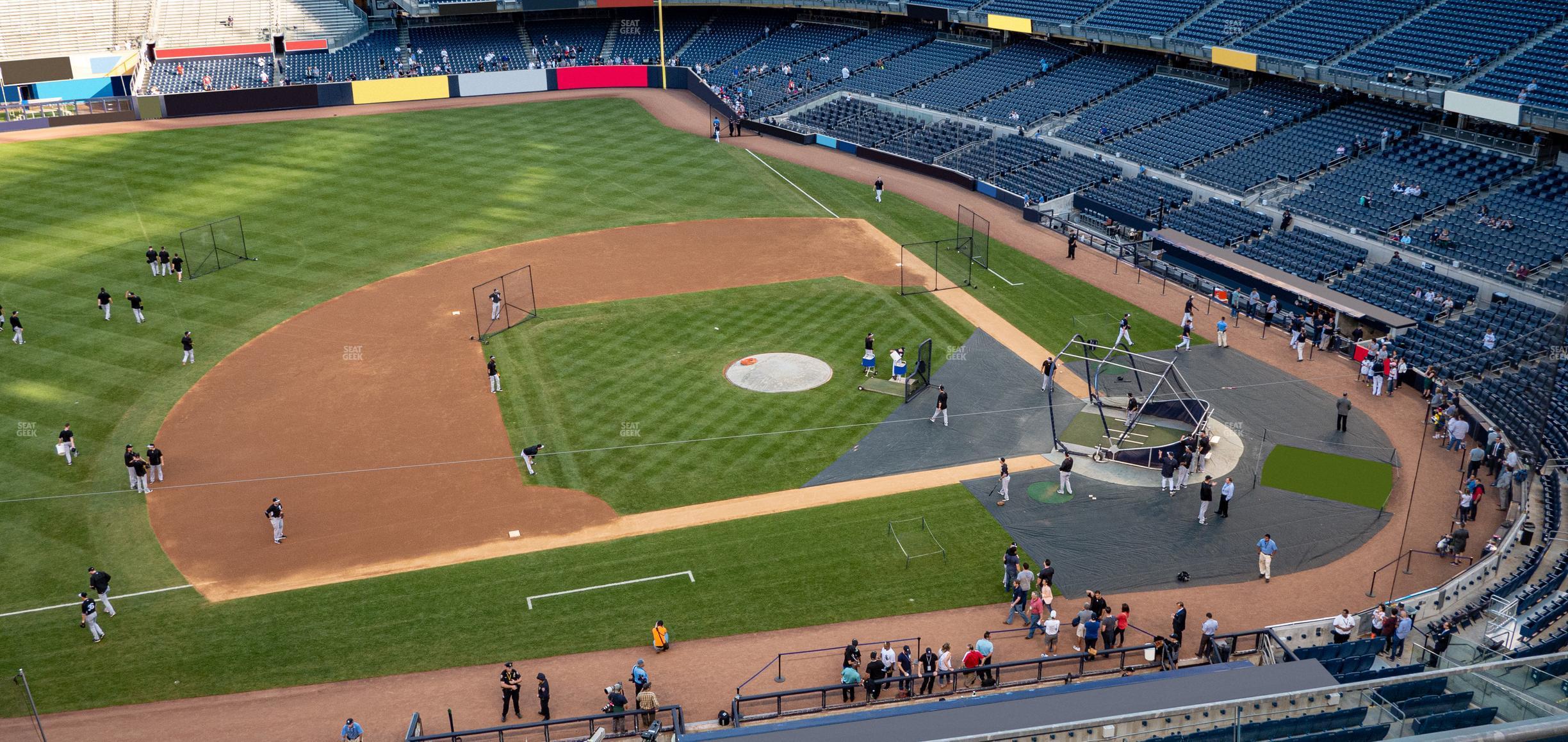 Seating view for Yankee Stadium Section Terrace Level 325