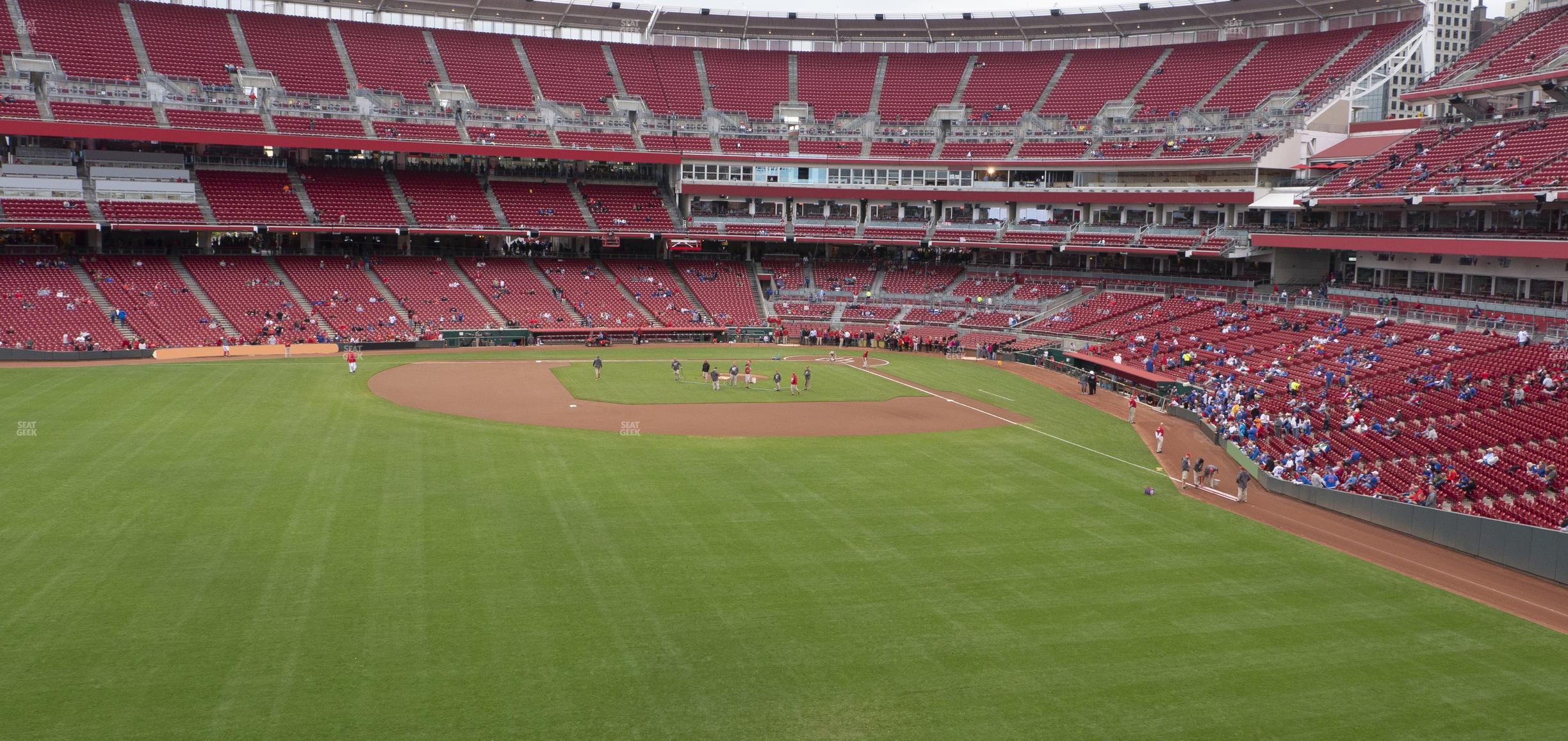 Seating view for Great American Ball Park Section 403