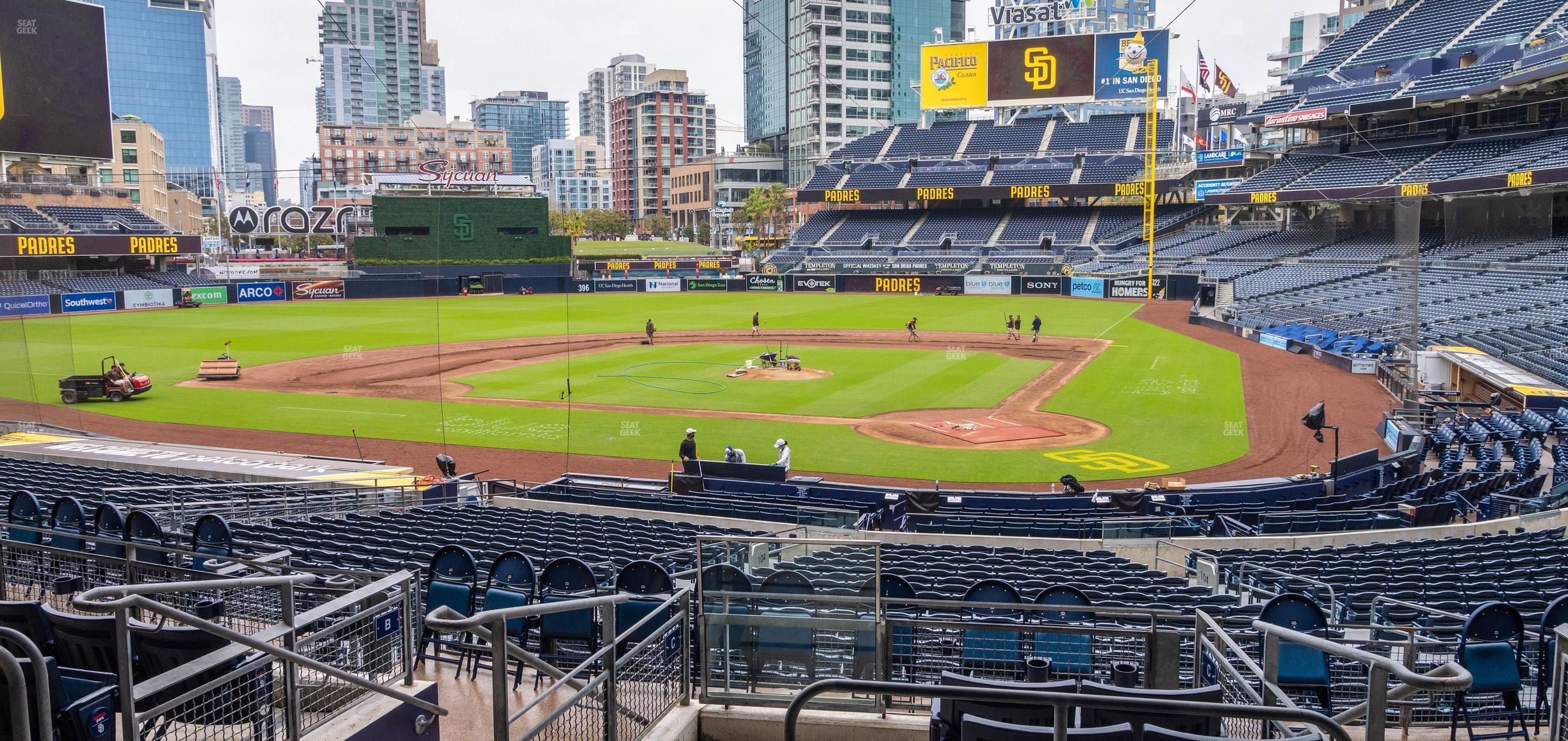 Seating view for Petco Park Section Premier Club C