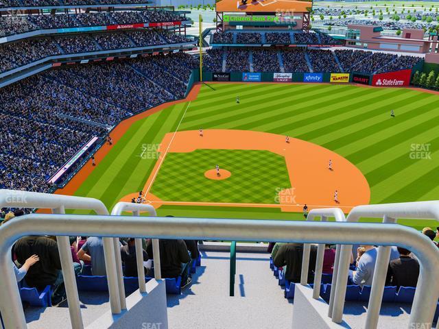 Seating view for Citizens Bank Park Section 415 V