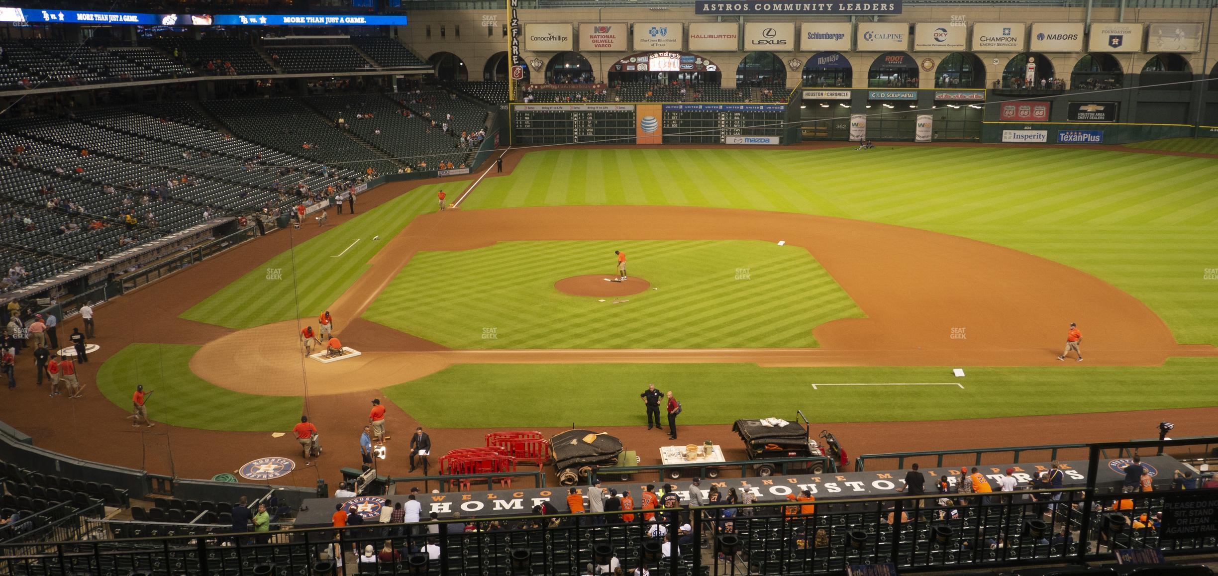 Seating view for Minute Maid Park Section 224