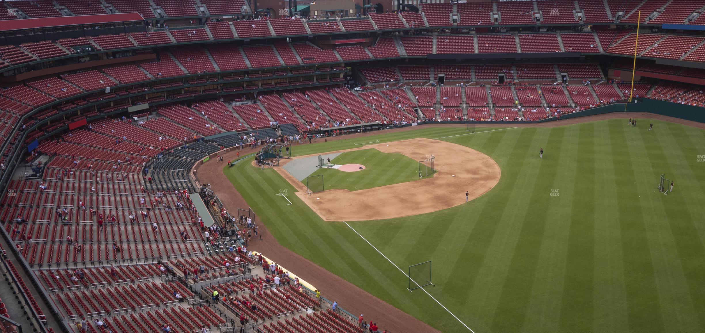 Seating view for Busch Stadium Section Right Field Terrace 432