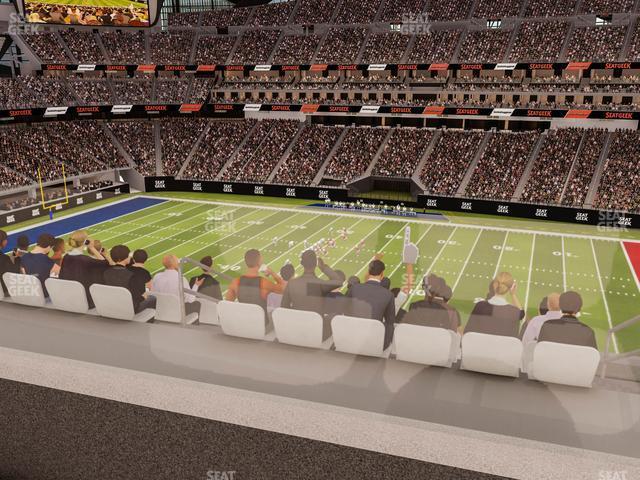 Seating view for Allegiant Stadium Section West Suite 2049