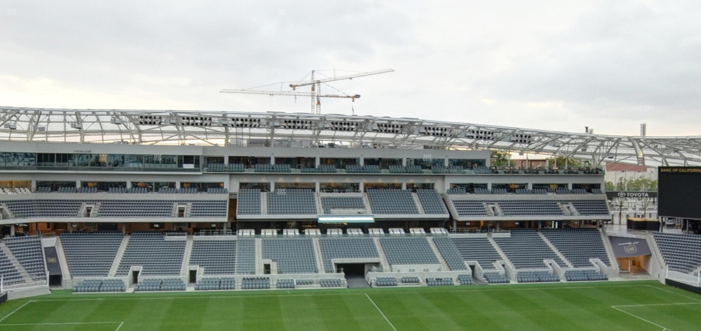 Seating view for BMO Stadium Section 214