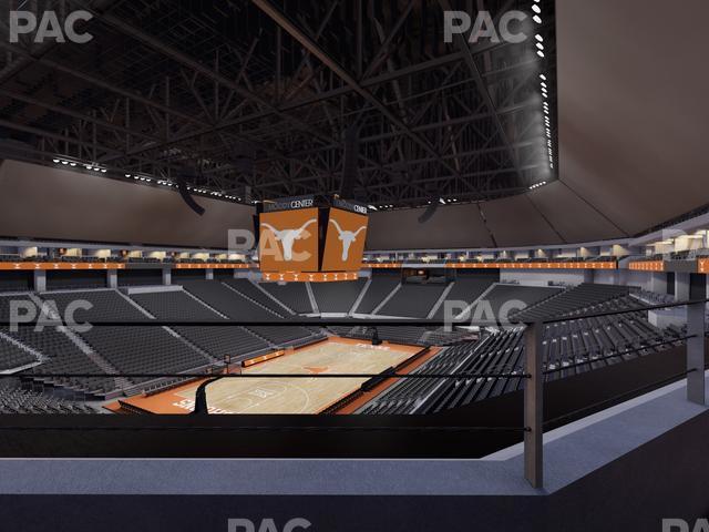 Seating view for Moody Center ATX Section Loge 4