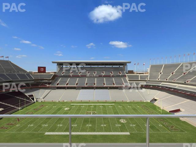 Seating view for Kyle Field Section 306