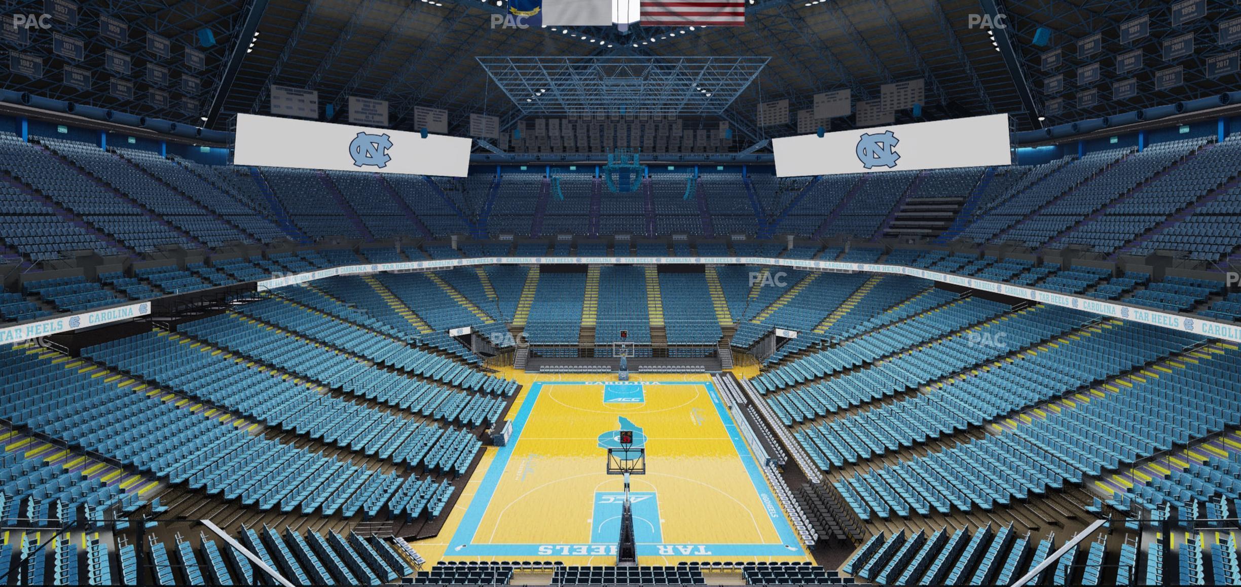 Seating view for Dean Smith Center Section 200