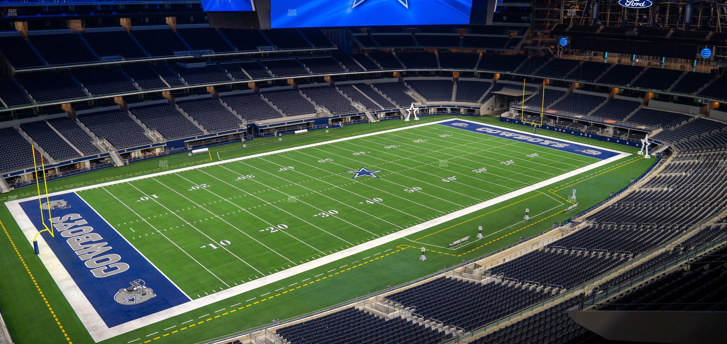 Seating view for AT&T Stadium Section Ring Of Honor Suite 557