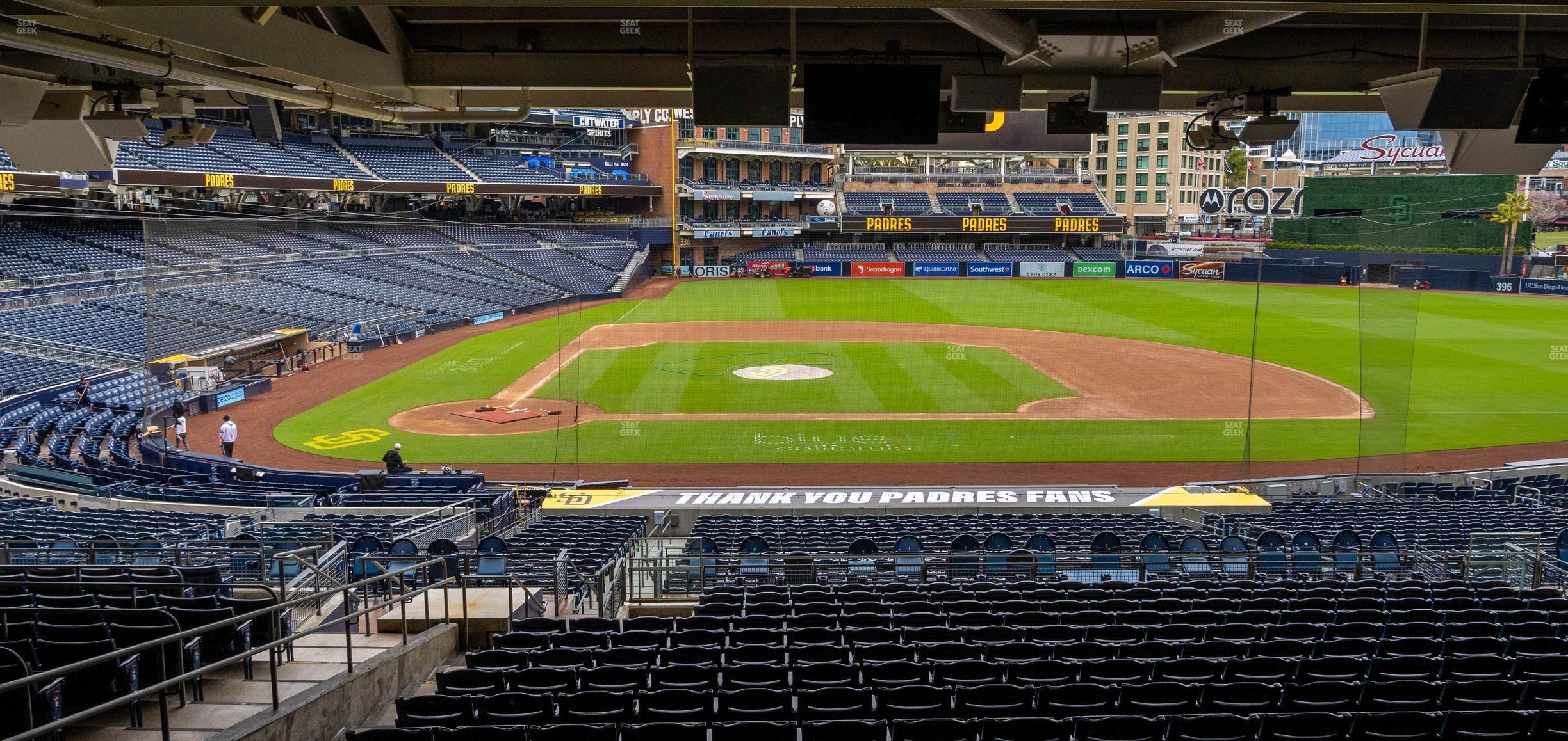 Seating view for Petco Park Section Premier Club Suite 11