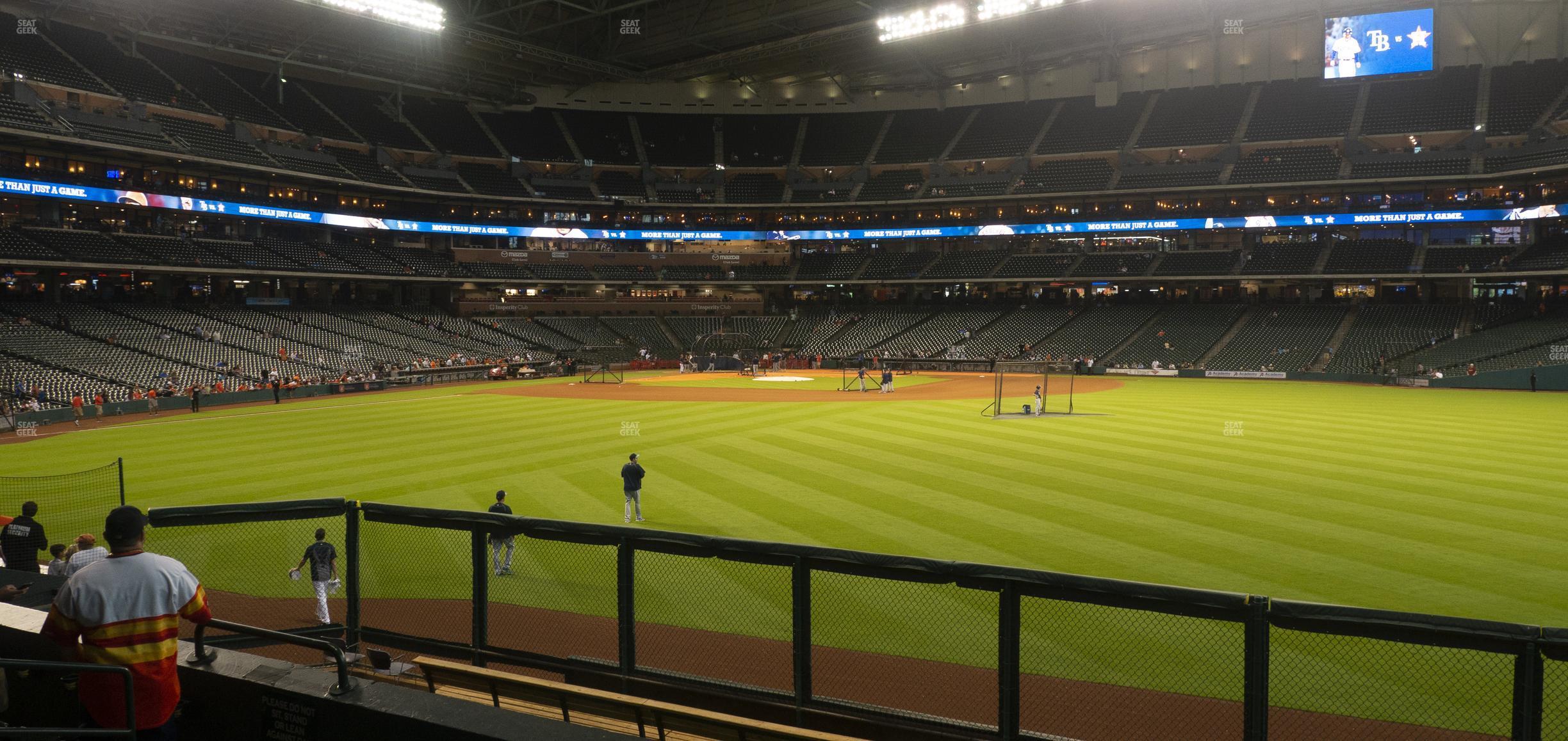 Seating view for Minute Maid Park Section 156