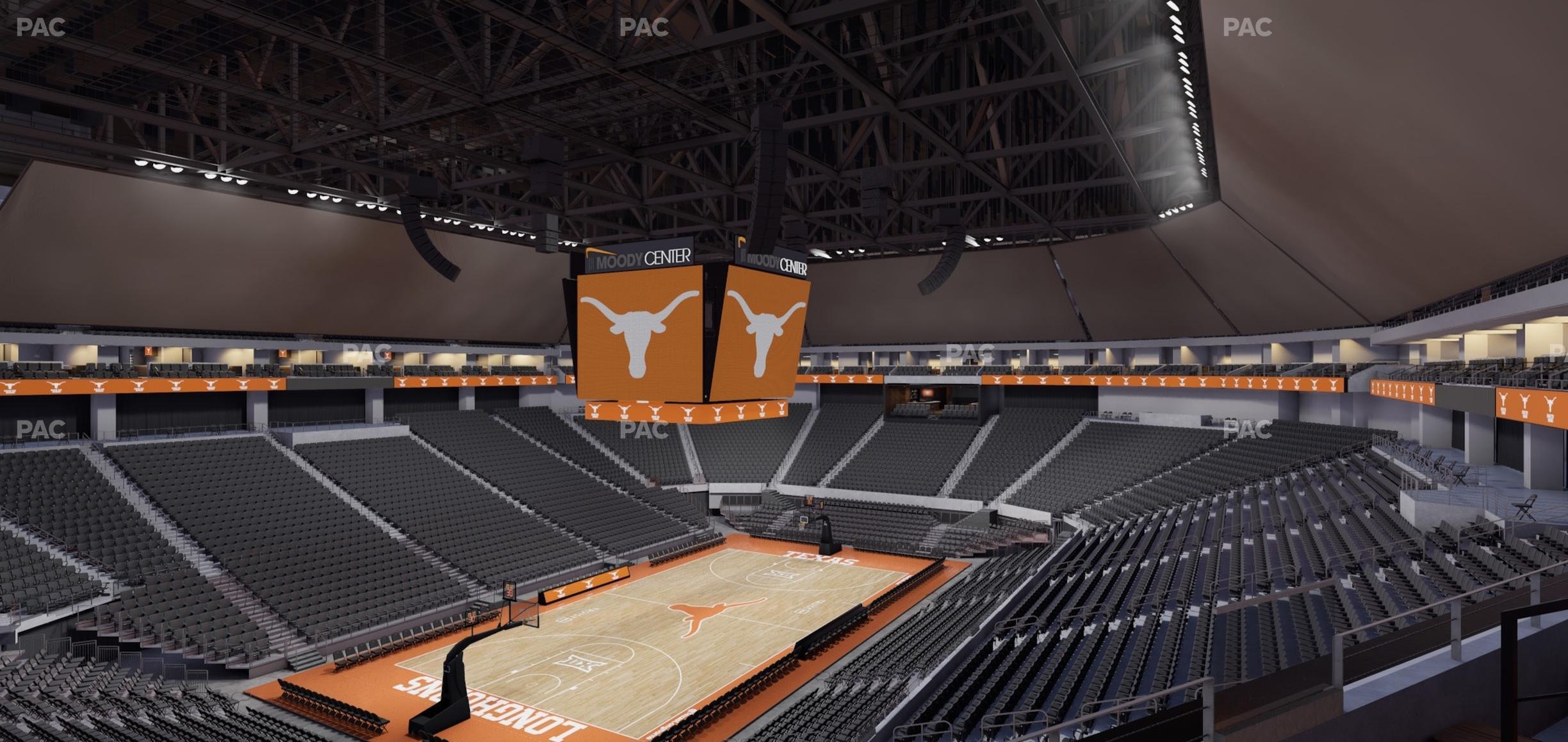 Seating view for Moody Center ATX Section Loge 5