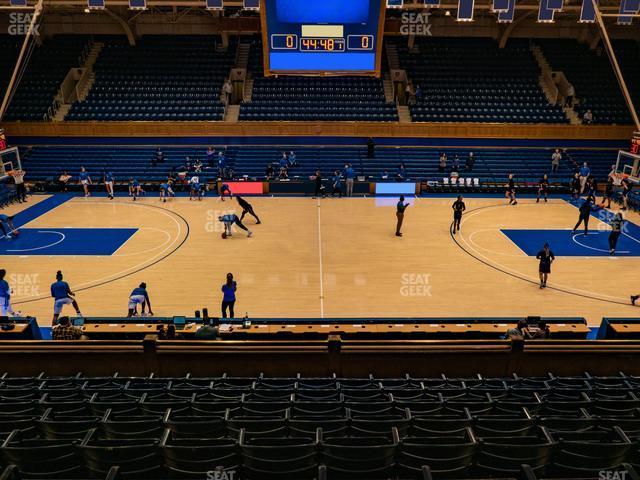 Seating view for Cameron Indoor Stadium Section 14