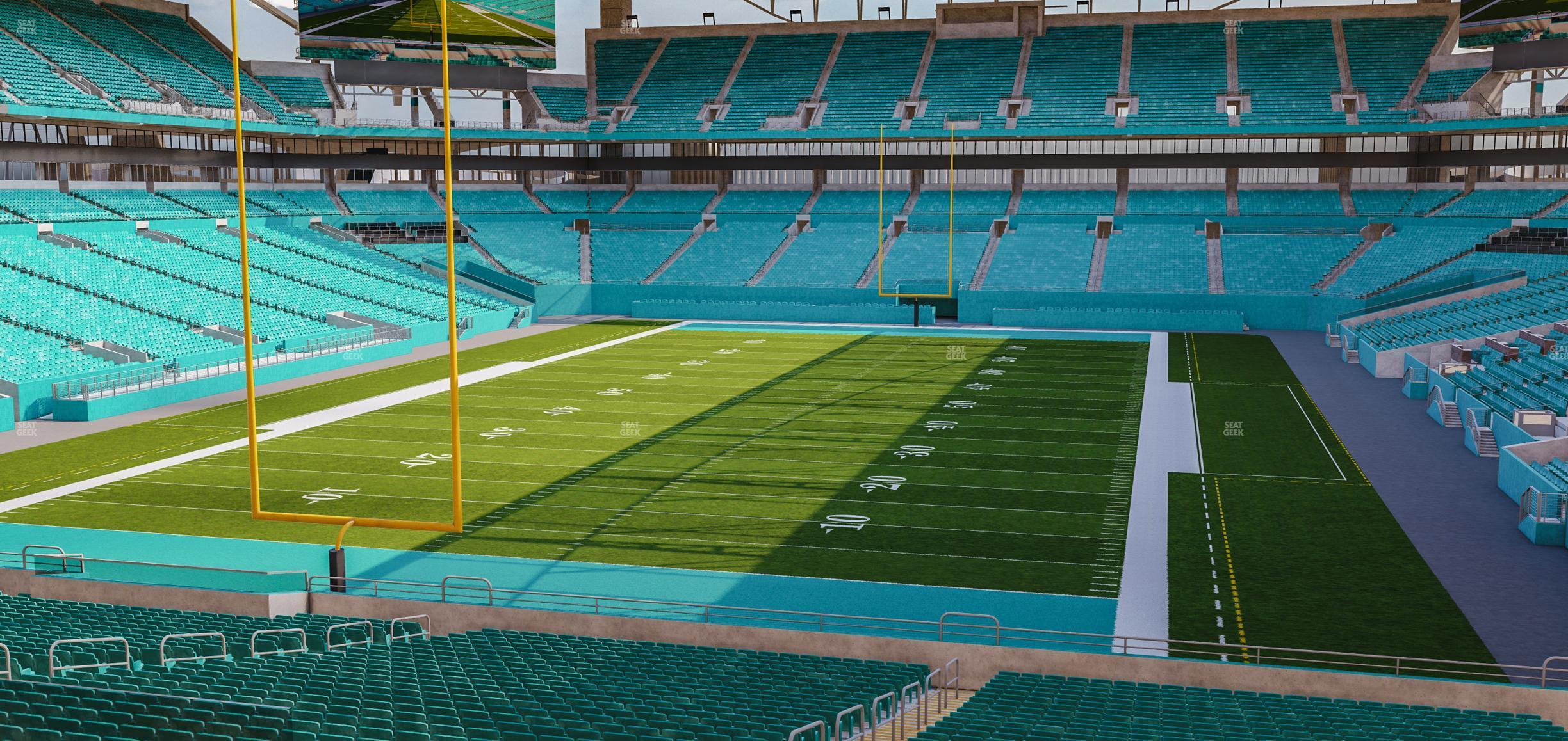 Seating view for Hard Rock Stadium Section 202