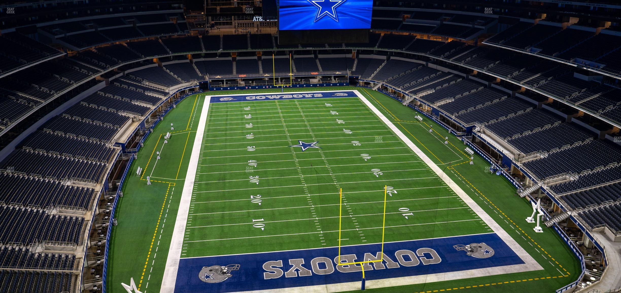 Seating view for AT&T Stadium Section 459