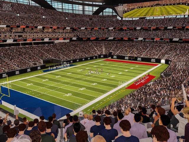 Seating view for Allegiant Stadium Section 244