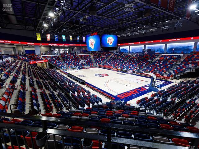 Seating view for Liberty Arena Section Ga Seating