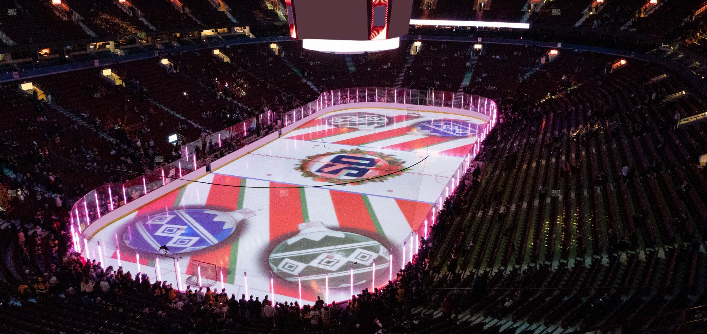 Seating view for Rogers Arena Section 314