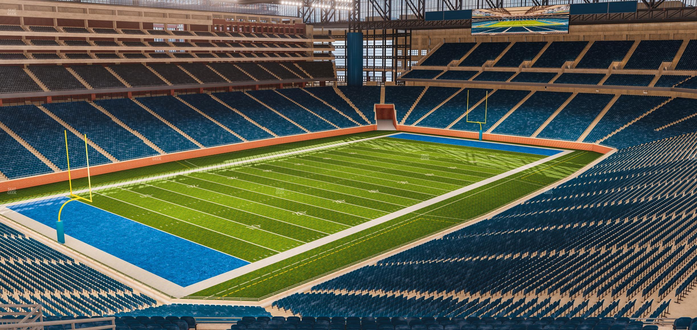 Seating view for Ford Field Section 324