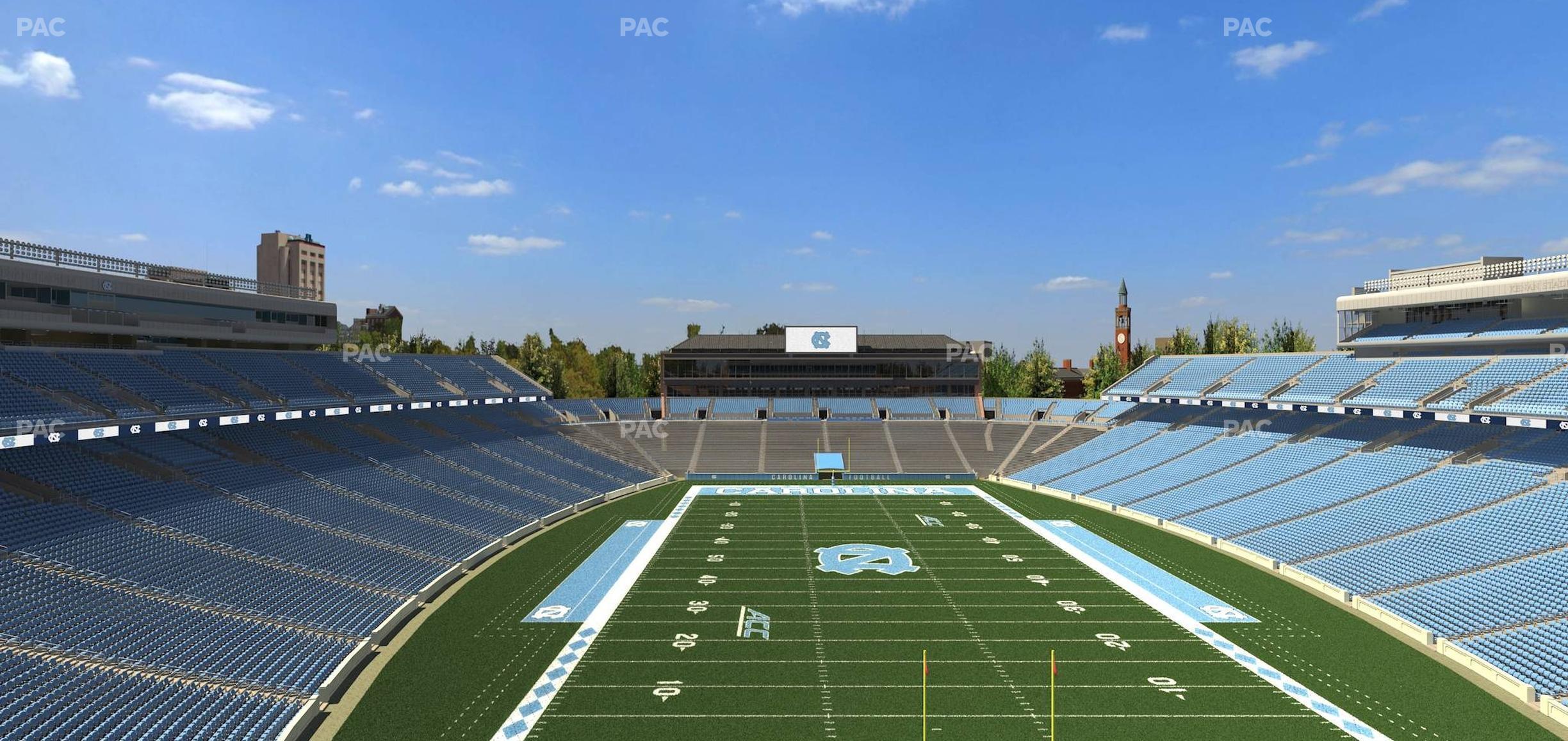 Seating view for Kenan Memorial Stadium Section Suite 8