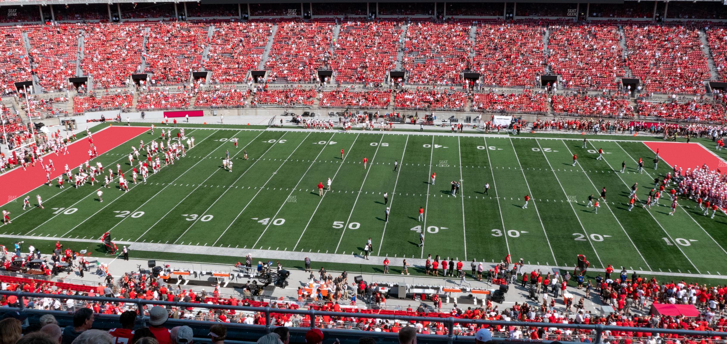 Seating view for Ohio Stadium Section 21 C