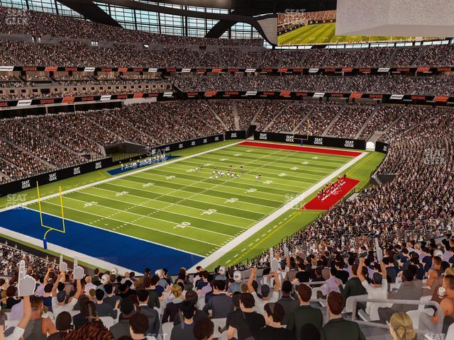 Seating view for Allegiant Stadium Section West Suite 2068