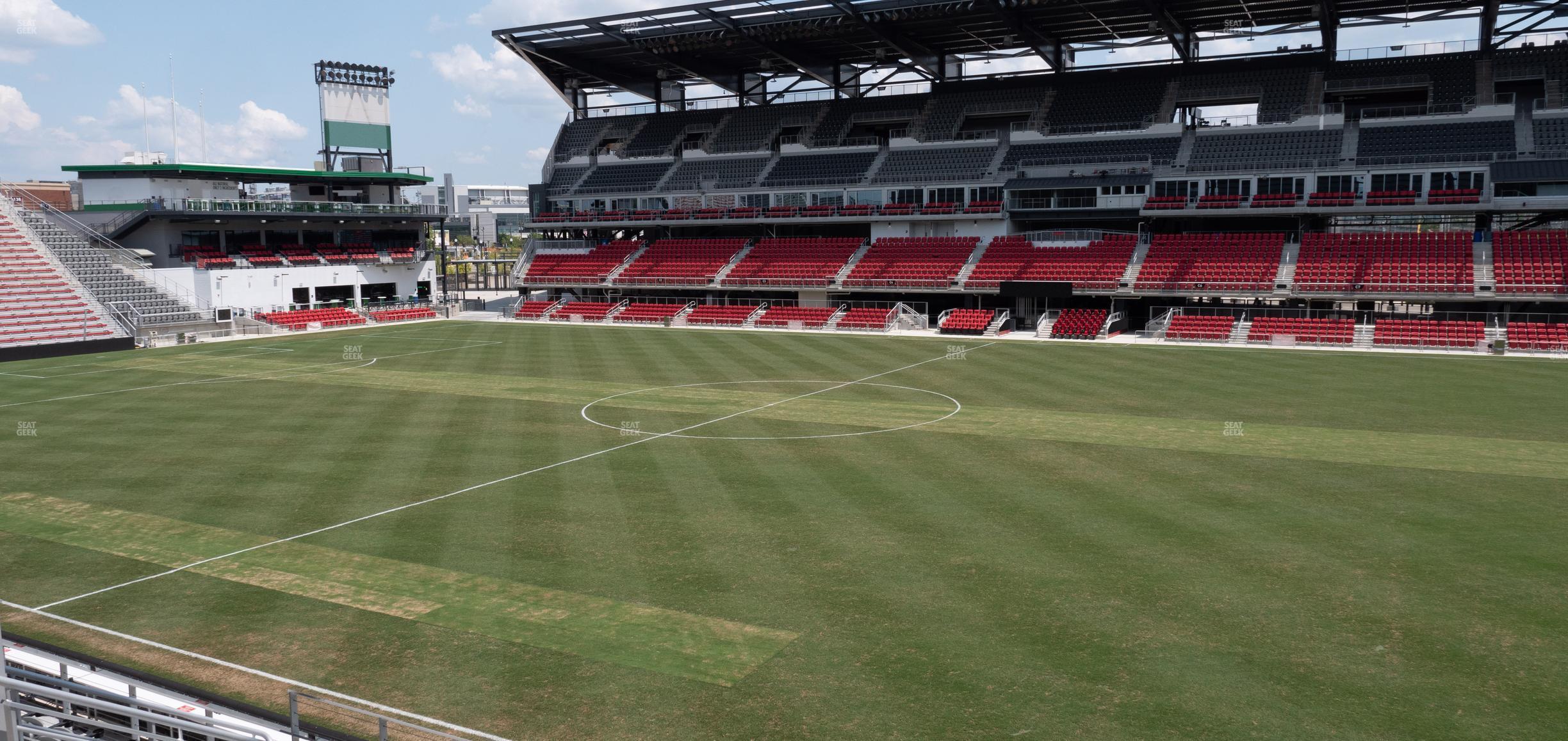 Seating view for Audi Field Section 125