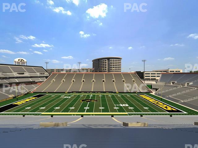 Seating view for Kinnick Stadium Section 126