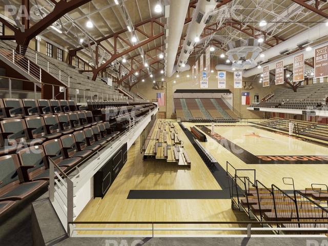 Seating view for Gregory Gym Section Chairback 39