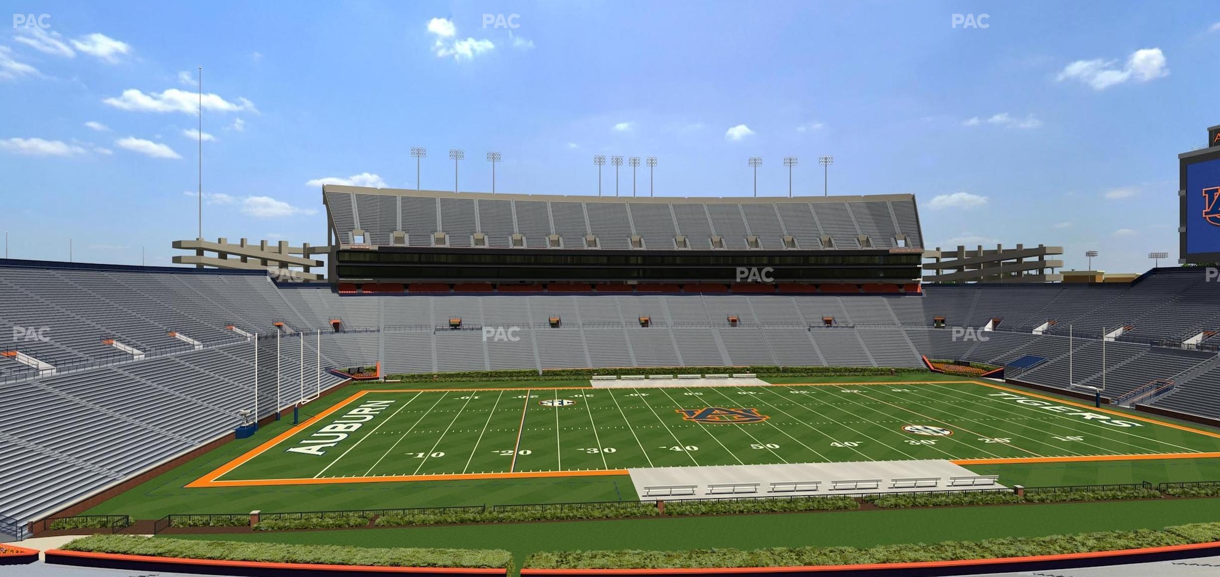 Seating view for Jordan-Hare Stadium Section 4