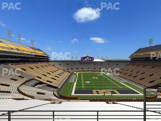 Seating view for Tiger Stadium Section Suite 158