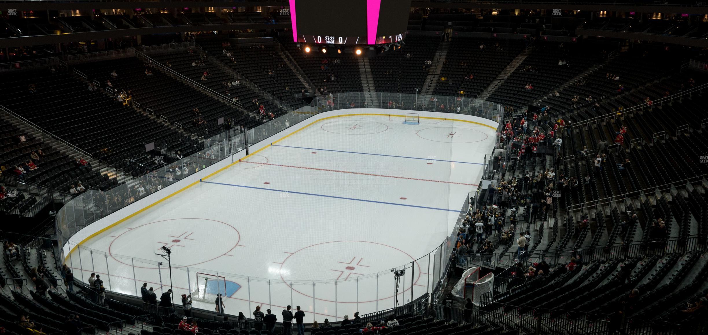 Seating view for T-Mobile Arena Section 103