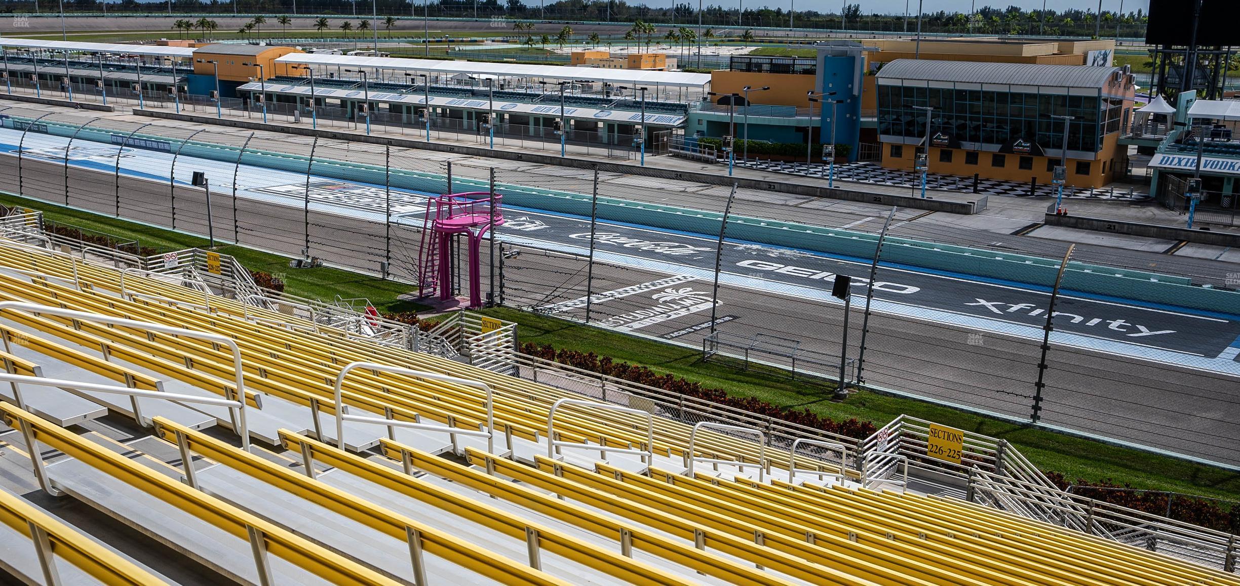 Seating view for Homestead-Miami Speedway Section 225