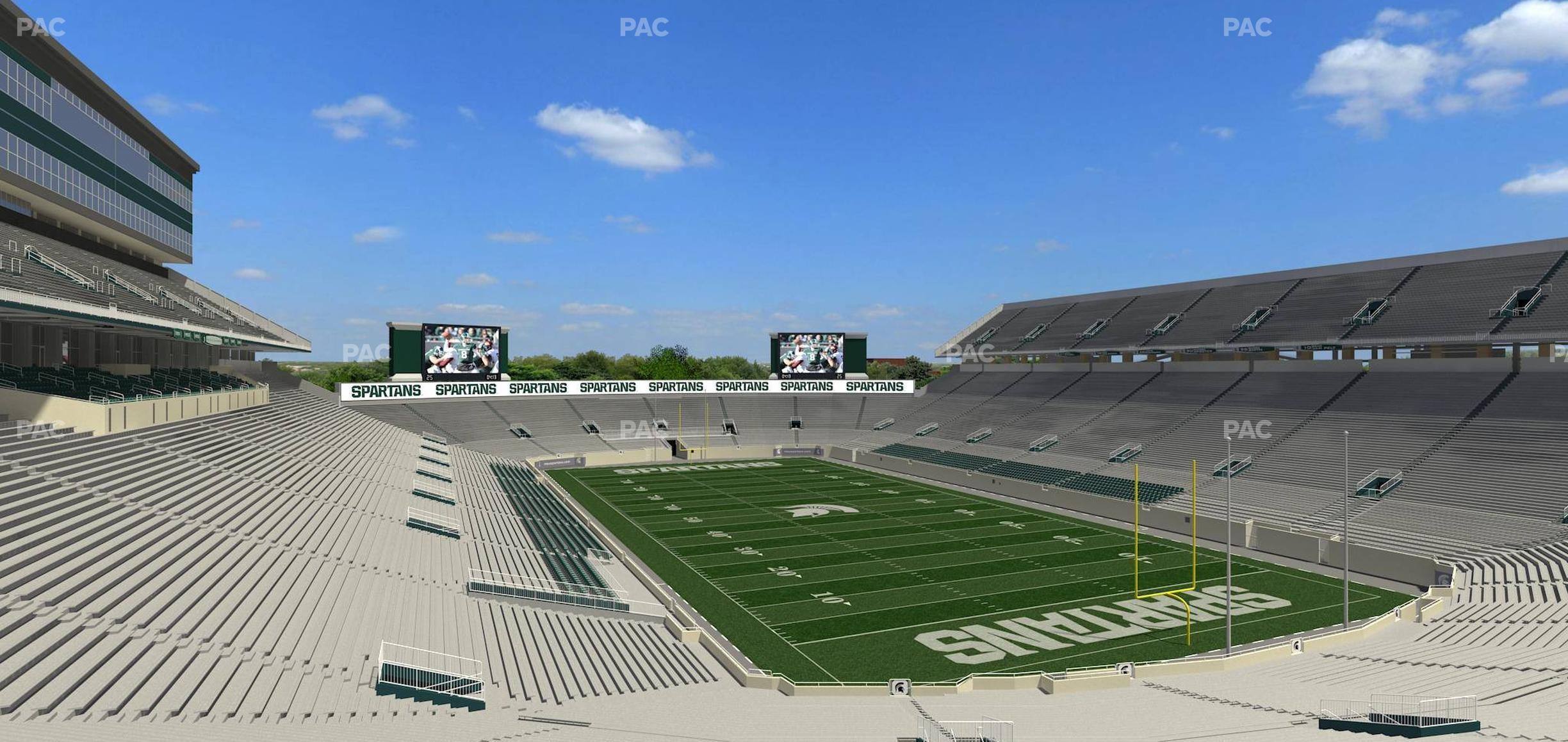 Seating view for Spartan Stadium (Michigan) Section 18