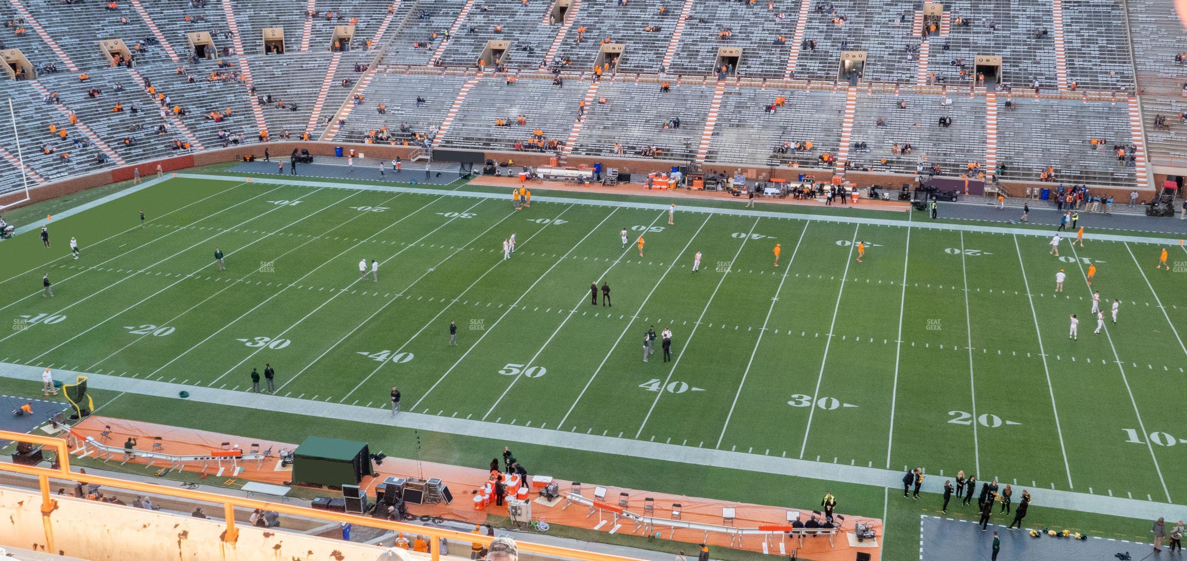 Seating view for Neyland Stadium Section Bb