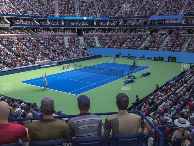 Seating view for Arthur Ashe Stadium Section Suite 127