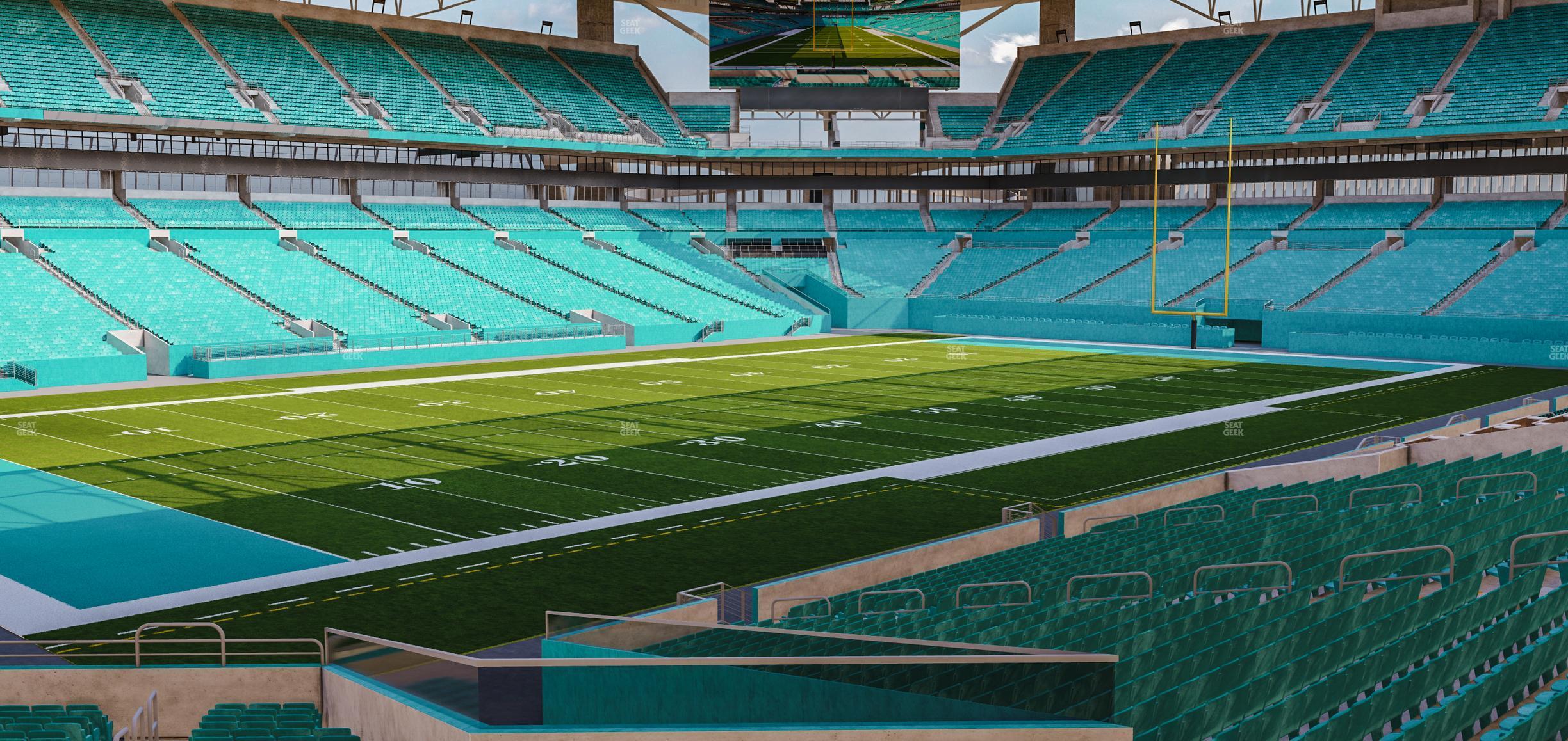 Seating view for Hard Rock Stadium Section 153 T