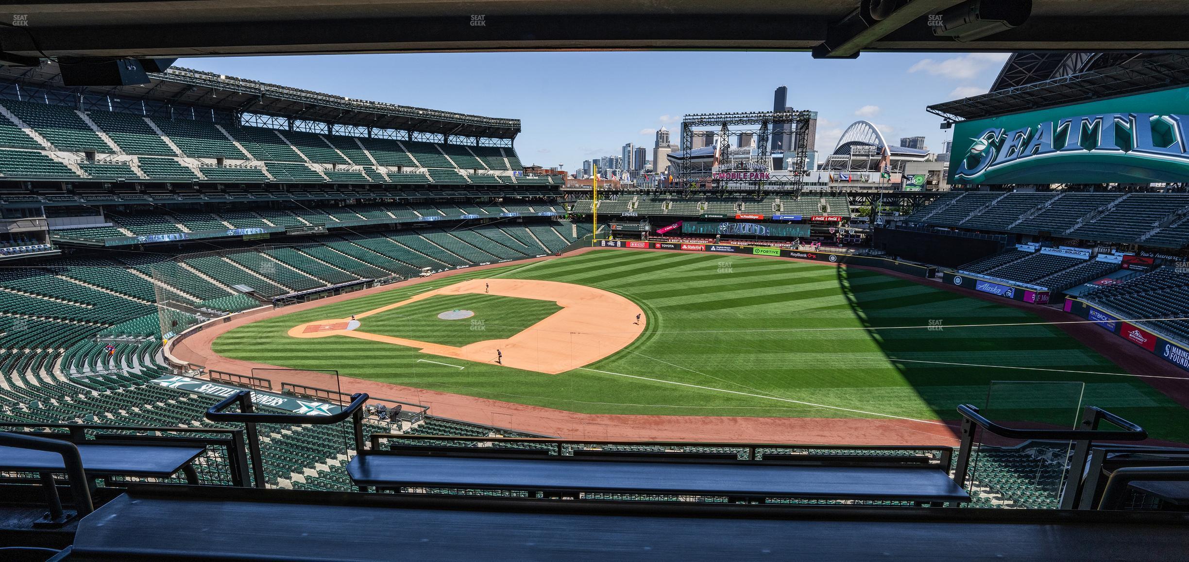 Seating view for T-Mobile Park Section All Star Club 14