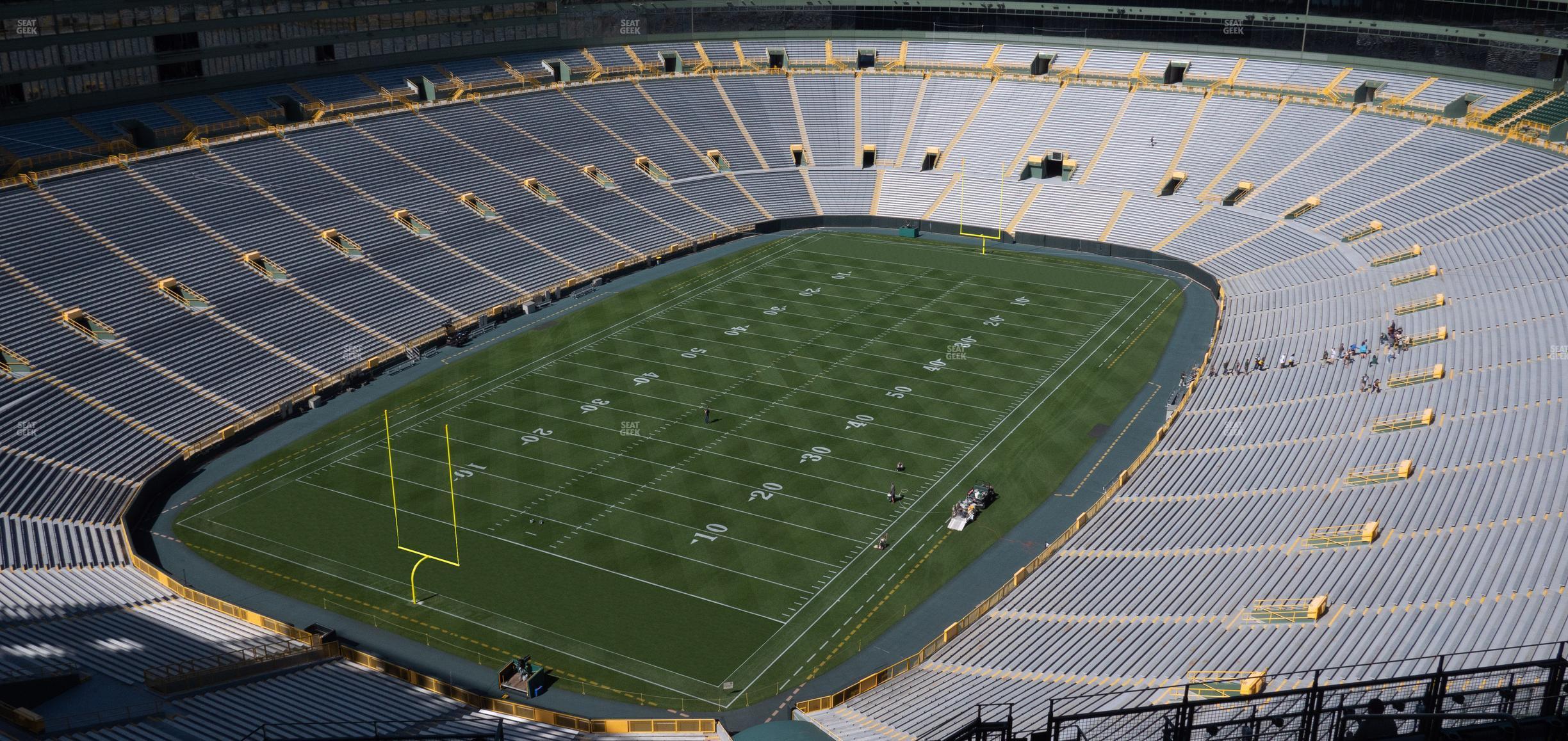 Seating view for Lambeau Field Section 739 S