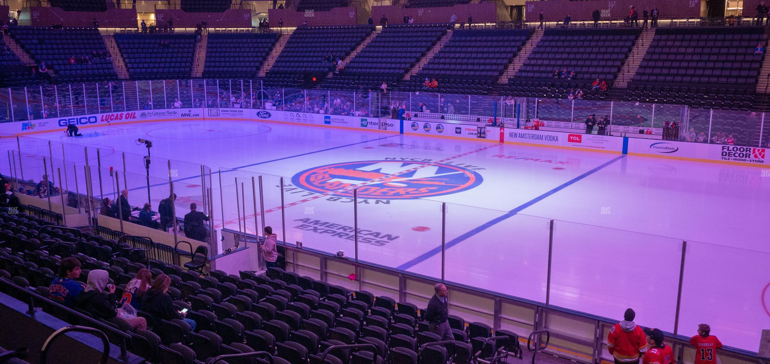 Seating view for Nassau Coliseum Section 101