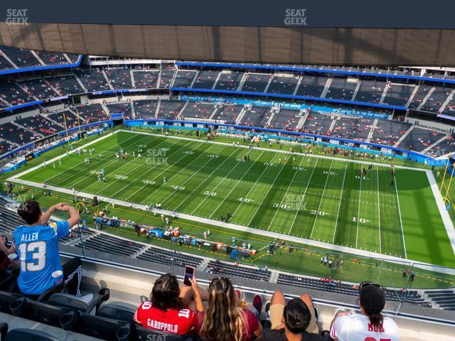 Seating view for SoFi Stadium Section 418