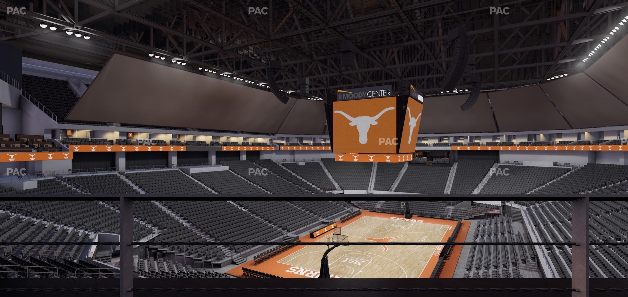 Seating view for Moody Center ATX Section Loge 13