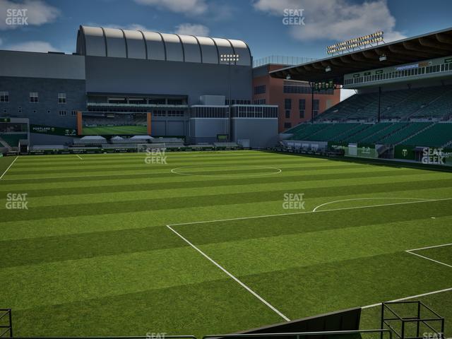 Seating view for Providence Park Section Ga Supporters