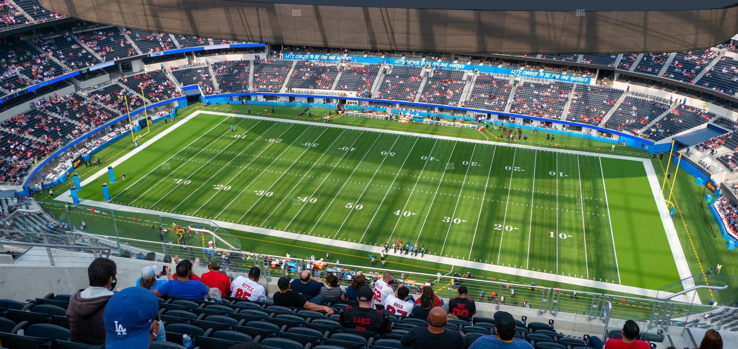 Seating view for SoFi Stadium Section 516