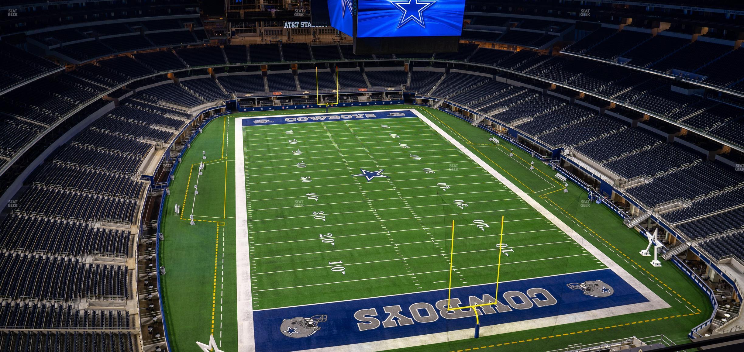 Seating view for AT&T Stadium Section 460